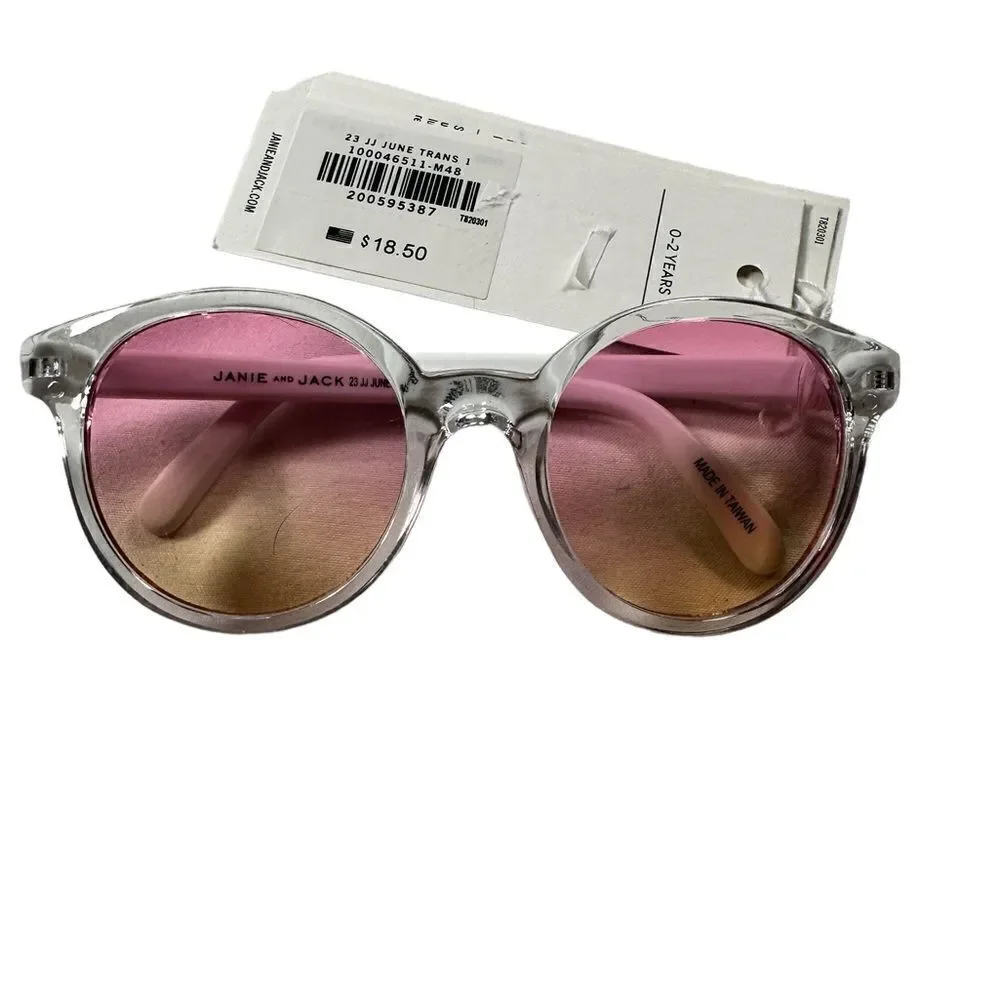 NWT Janie and Jack Unisex Baby/Toddler Iridescent Sunglasses